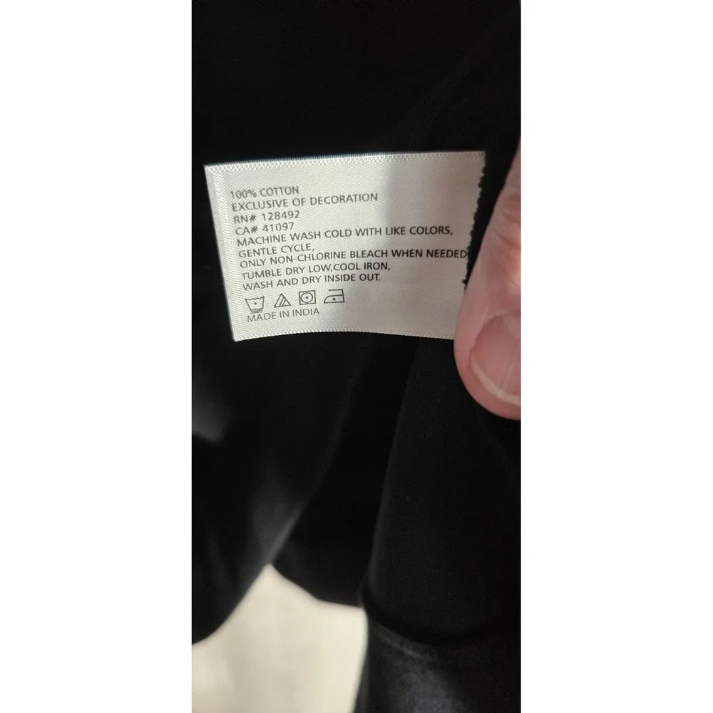 Greg Norman‎ Mens Black Pullover 1/4 Zip Sweater Sz Large